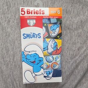 The Smurfs Boys' Briefs 5 Pack